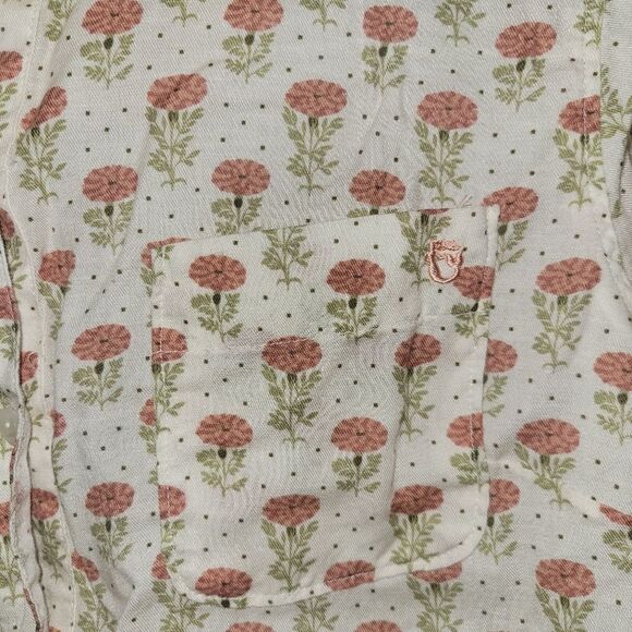 Spartina blouse lois shirt jones hundred mums dew sizes small - Picture 3 of 5